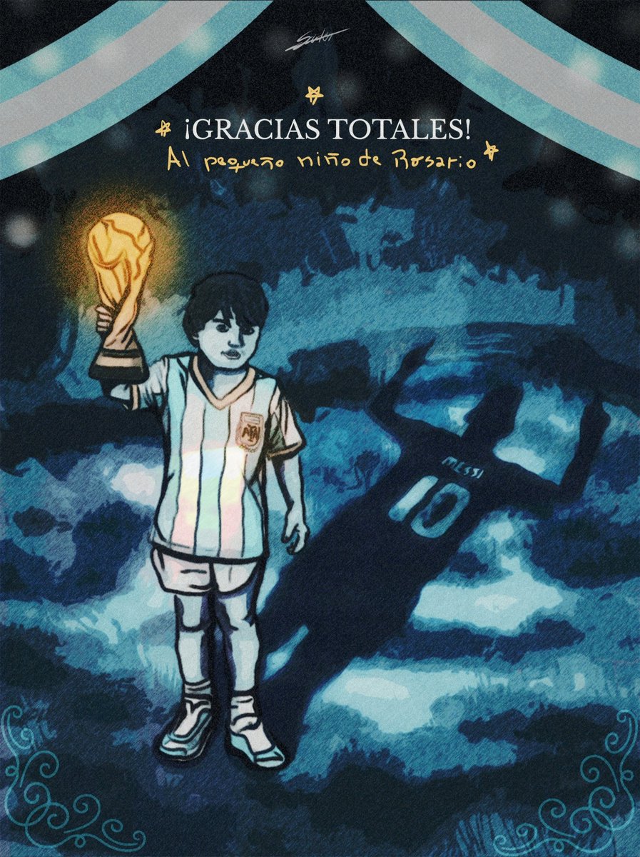 mochueloMS's tweet photo. No podía irme a dormir sin decirte gracias.
Te amo una y mil vidas Leo, gracias por hacerme el hombre y una vez niño más feliz del mundo....
Lamentablemente, poder decir adiós, es crecer....
#MessiAdiós #argentina #MessiEterno #krita #dibujo #digitalartㅤ #fanartㅤㅤㅤㅤ https://t.co/7JWn0L52kJ