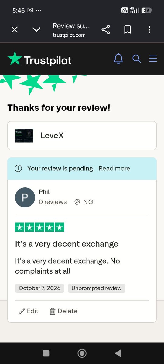 MyronParti's tweet photo. @LeveX Done ✅ https://t.co/7BIHAsNZsB