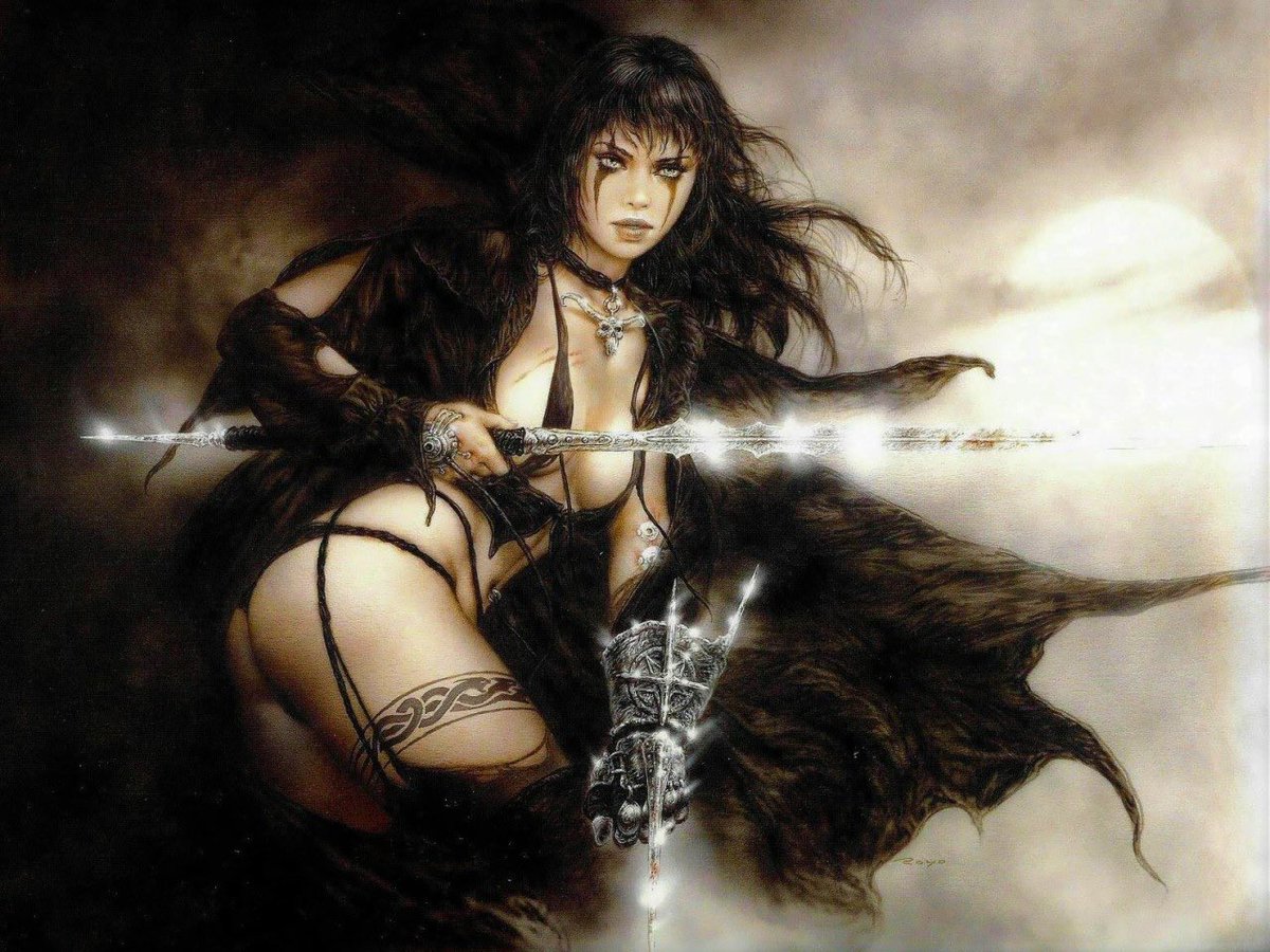 SavageComics's tweet photo. Luis Royo https://t.co/IjJuB664Fq