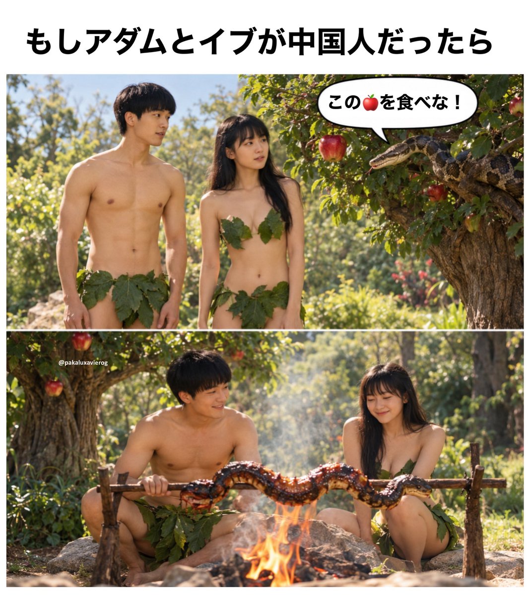 superwangbadan's tweet photo. チャ、チャ、チャイナの大爆笑〜。 https://t.co/S1Yw1AN3Pr