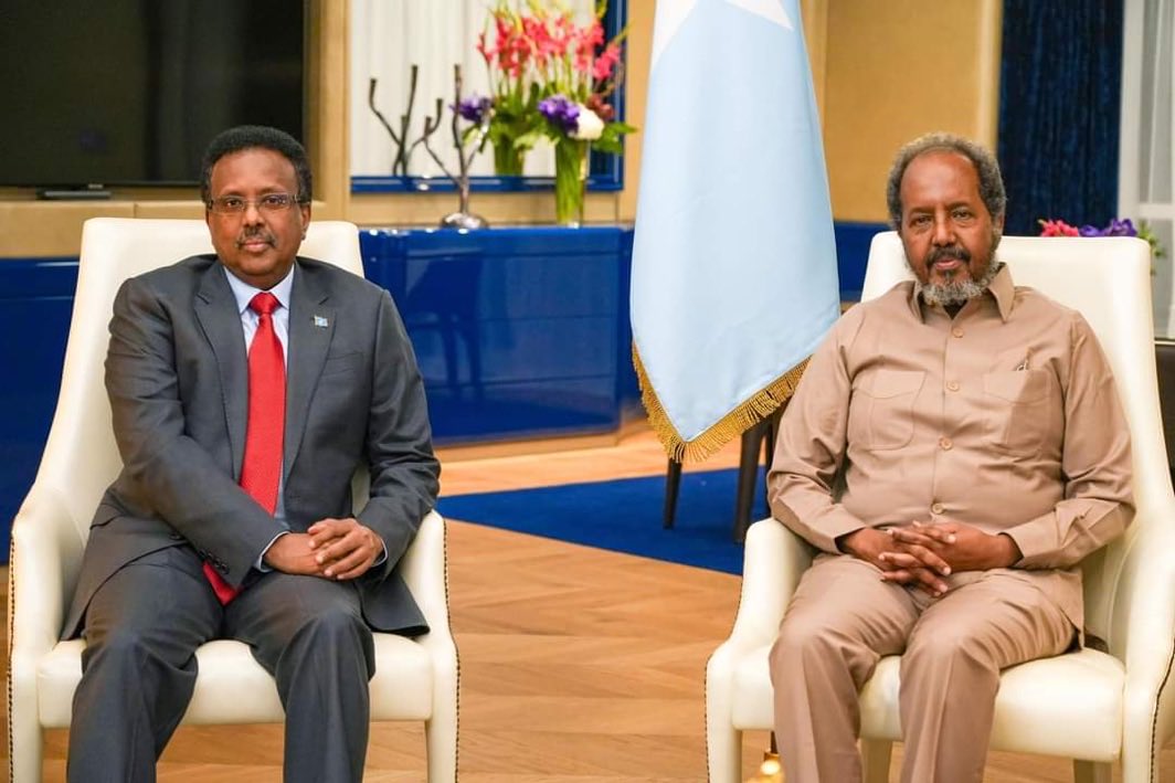 SOSDISPATCHH's tweet photo. #BREAKING Hassan Sheikh and President Farmaajo Channel Deepens

A quiet political channel between Villa Somalia and the Nabad iyo Nolol camp has reportedly deepened and intensified over the past three years.

While other opposition figures have openly challenged Hassan Sheikh Mohamud, Nabad iyo Nolol has largely maintained a restrained position, alongside continued political contacts with Villa Somalia.

Political sources say Villa Somalia may view Farmaajo as a more acceptable alternative than Said Deni or Sheikh Sharif, amid concerns over their Gulf relationships.

More significantly, there are claims of a broader understanding: Farmaajo could return to Villa Somalia, followed by a longer-term transition toward a northern Somali president, potentially from Somaliland.

The reported succession plan remains publicly unverified but the growing Hassan Sheikh Farmaajo channel is increasingly difficult to overlook.

#Somalia #Mogadishu #JSP #NN