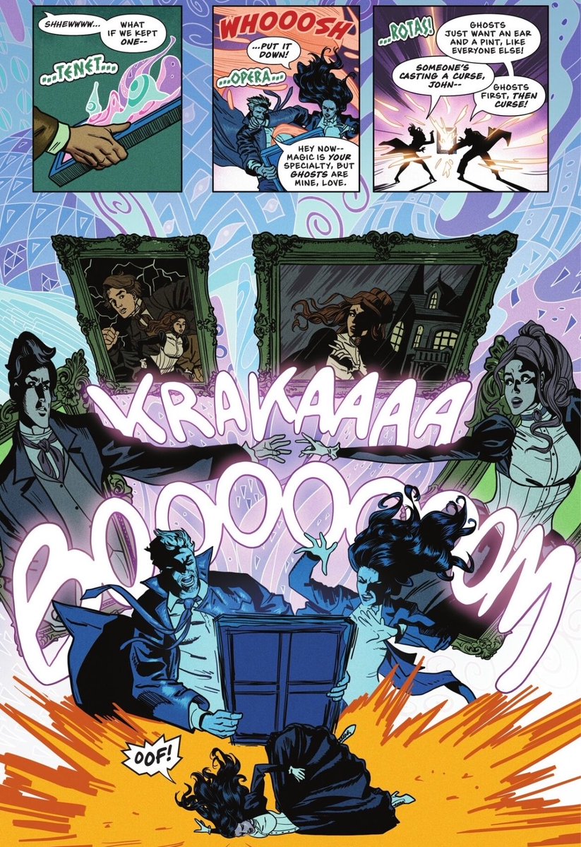 themagicblazer's tweet photo. Zatanna and John Constantine in 
📚DC's Quoth the Raven (2026) 
#johnzee https://t.co/q0vxonUaeK