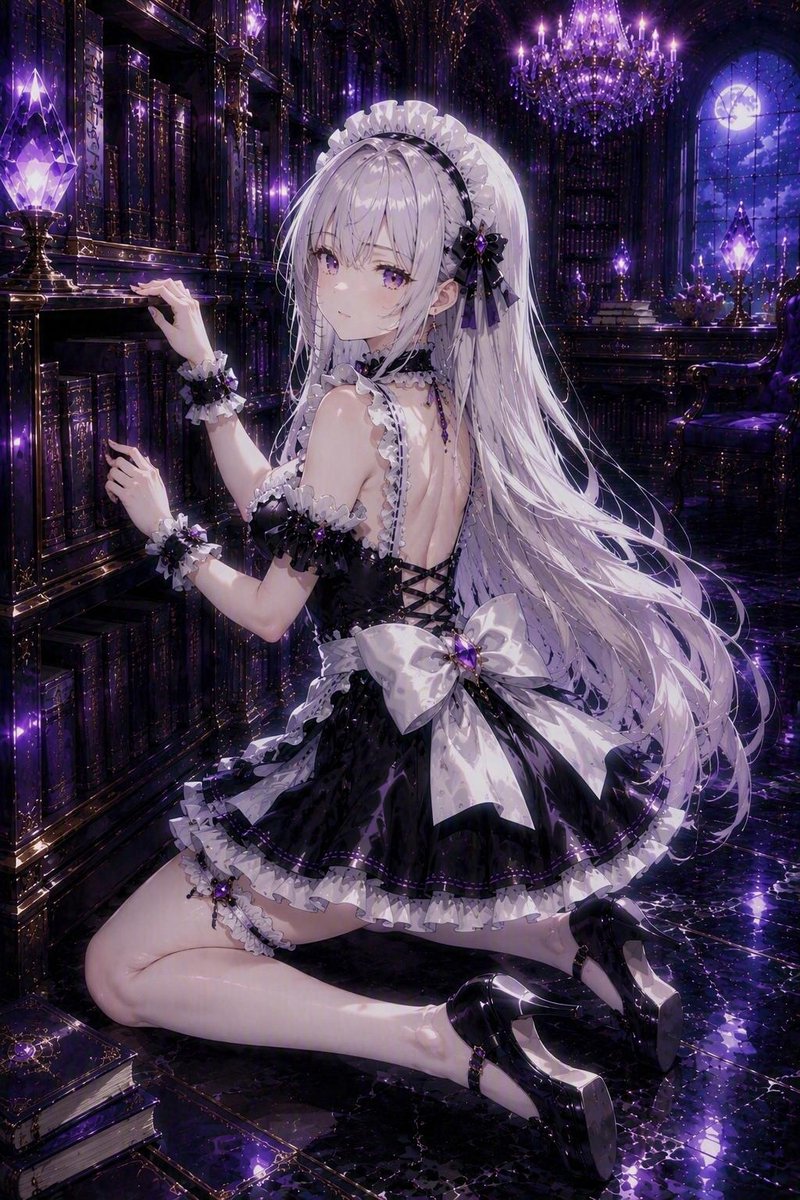 moonworks_jp's tweet photo. 魔法の光を、手のひらにひとつ。
 
    「掌に灯る月の魔法」🌙💜
 
    #moonworks #AIart #AIイラスト #幻想世界 https://t.co/k7kIIkUVAd