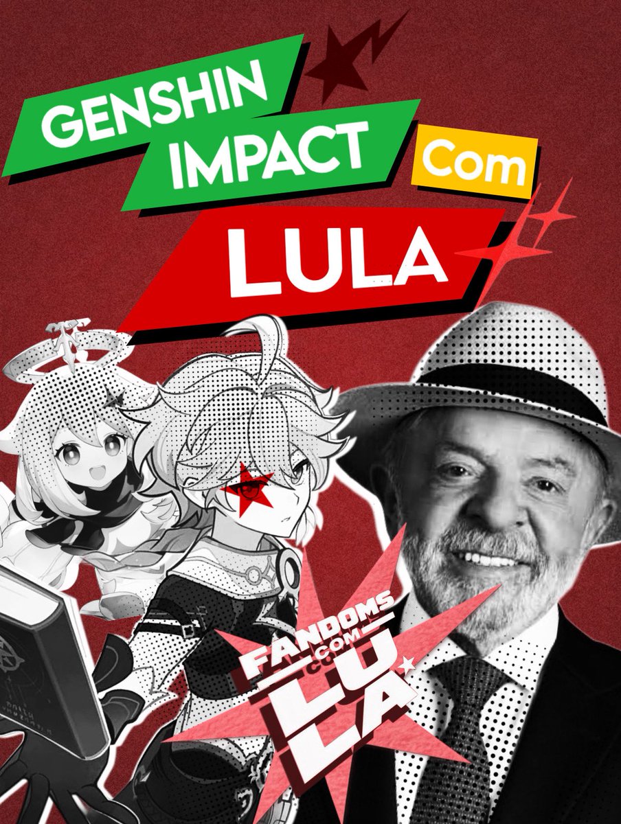 limeowspace's tweet photo. ⭐️ Genshin Impact é #Lula13 SIM❗️

Pelo direito de escolher seu próprio destino, pela democracia, pela jornada que não pode ter sido em vão.

É o momento de escolher lados, e o fandom de Genshin Impact escolheu se posicionar pela liberdade e dignidade.

#FandomsComLula https://t.co/QrZUx3Rpve