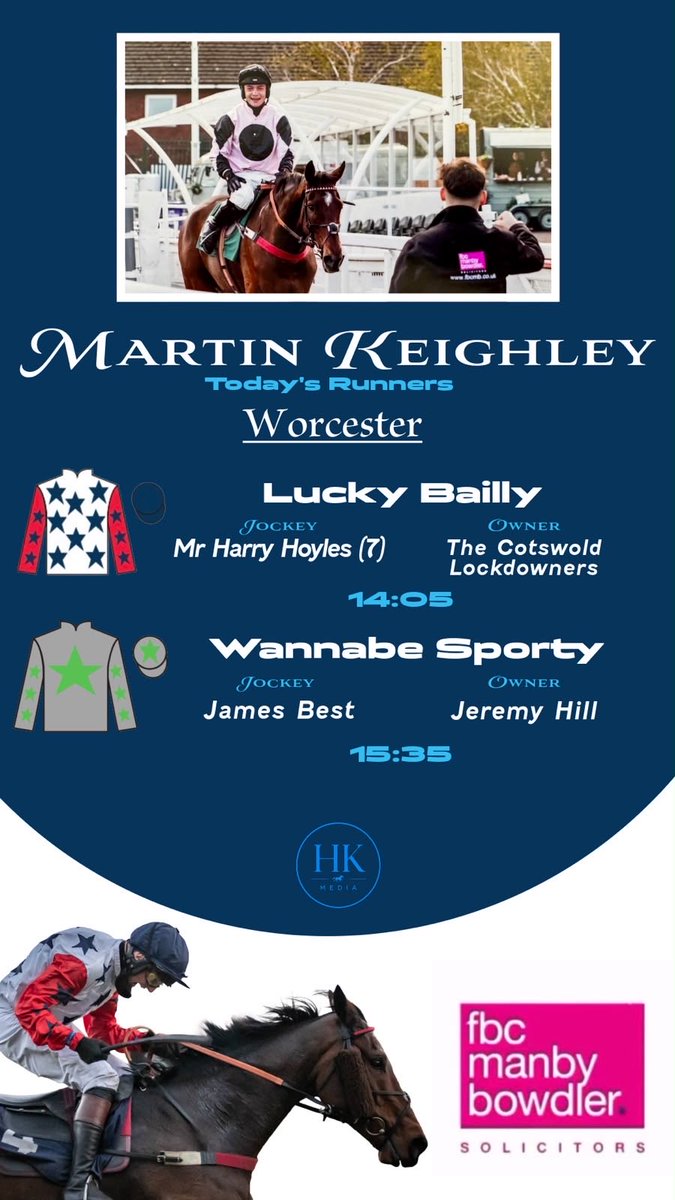 belindakeighley's tweet photo. Good luck to the team @WorcesterRaces today. #TeamKeighley #BePartOfIt
@FBCManbyBowdler https://t.co/Oc7xedy6ak