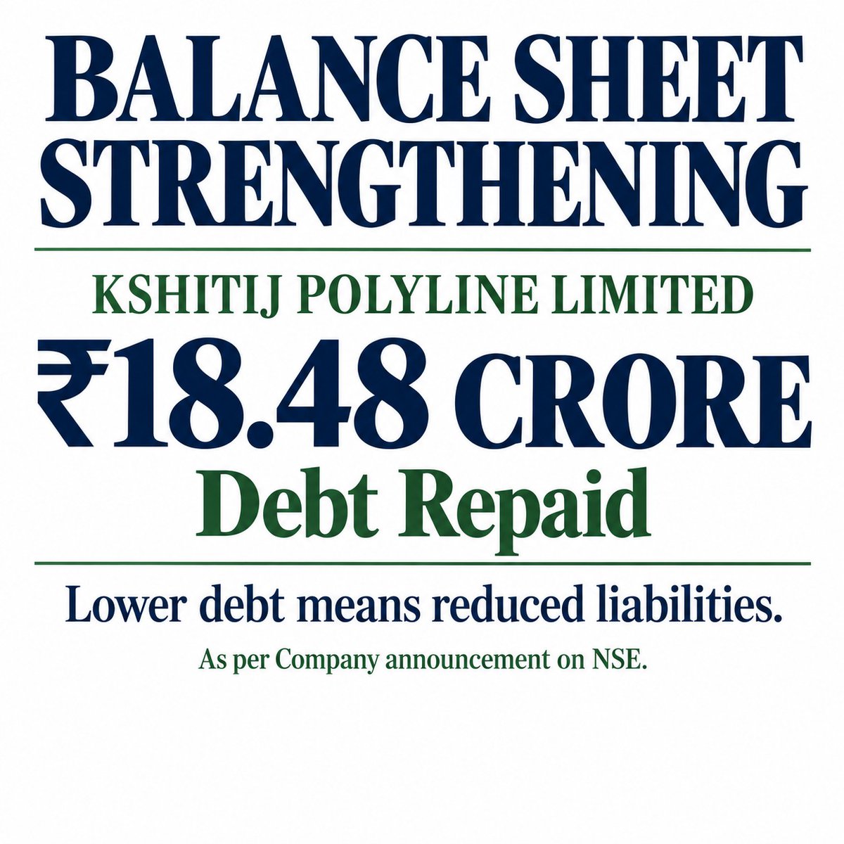rainaesque's tweet photo. Deleveraged balance sheet unlocks rapid capital reinvestment into expanded recycling real estate and specialized industrial plastics processing lines #Nse_Multi_Bagger_pick https://t.co/DKedfN17LL