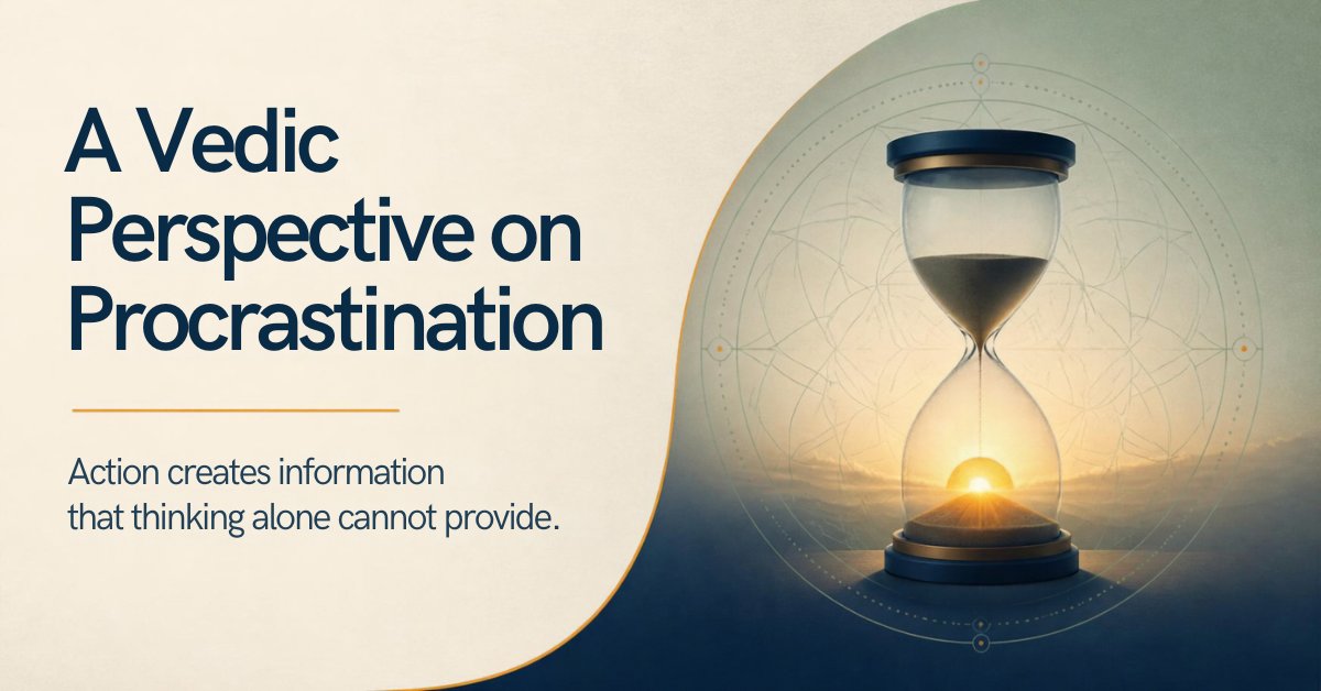 voluntarydonor's tweet photo. Why Do I Keep Postponing Things That Matter to Me? Understanding Procrastination Through Vedic Wisdom https://t.co/2Ztf0WDLen via @mandeepvats https://t.co/FWk6ATOefM