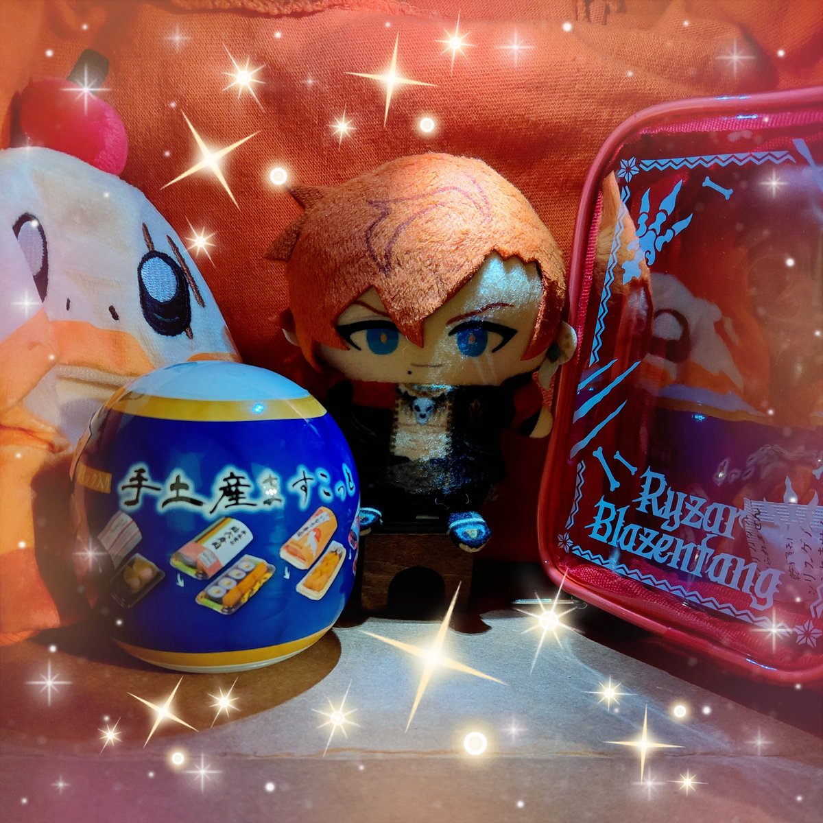 DarkAlly_Kat's tweet photo. Happy birthday, Rypape!! 🥳 He had a little party with Papebrand and Rynui to celebrate! 💜🧡 Hope he liked his party and presents! ☺️
#LuxuRyz #Rypape #Nethermerch #Papebrand https://t.co/fqkT1Vg9Zr