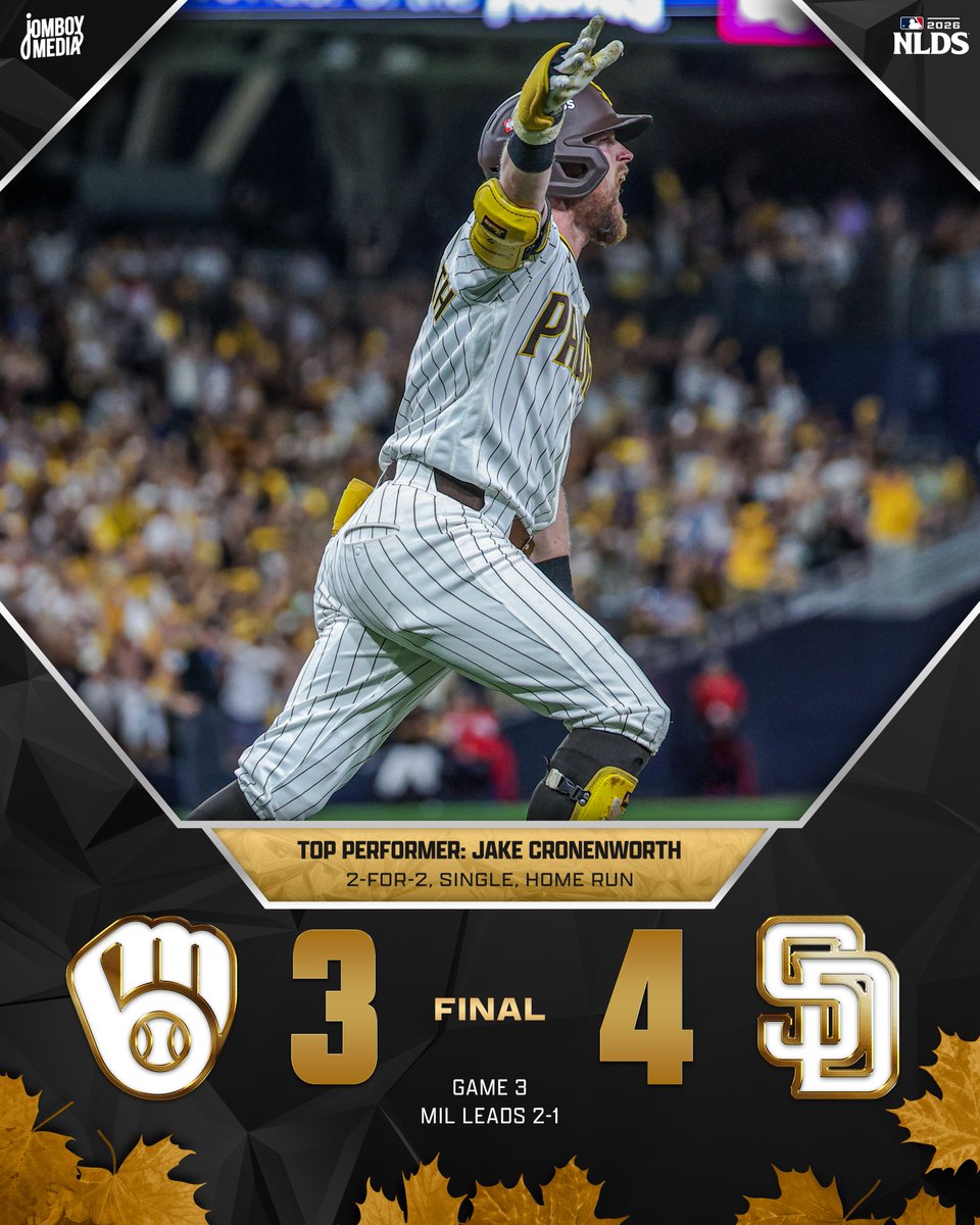 TalkinBaseball_'s tweet photo. PADRES HOLD ON A FORCE A GAME 4!!! https://t.co/defV7laW9t
