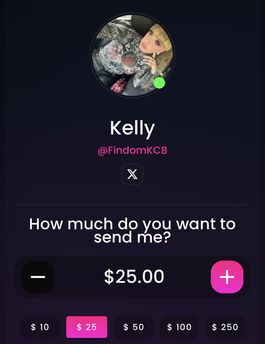 FindomKCB's tweet photo. I finally signed up for #TipFunder! #findom 

Link: https://t.co/PoroxoeaAW https://t.co/4TNIfe8XSv