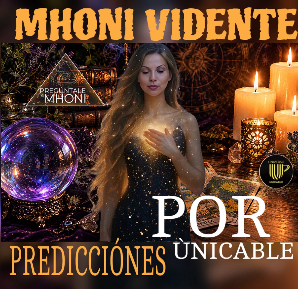 Veronic21128303's tweet photo. @mhonividente @UnicableOficial Amigos no se pueden perder las Nuevas de #MhonienUnicable @raquelrocha @ClubMhoniFan PreguntaleaMhoni lo que quieres saber! 6am hoy! No Faltes! 🔮😁🙌🤩🔮🍀👁️👁️ https://t.co/deWzqapzYZ
