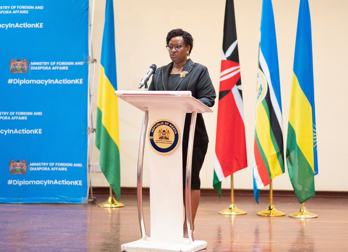 NewTimesRwanda's tweet photo. Rwanda and Kenya have signed 11 agreements and memoranda covering justice, security, immigration, trade, infrastructure, water management, local governance, culture and conservation.

• The instruments were signed at the conclusion of the 10th Session of the Kenya-Rwanda Joint Permanent Commission for Cooperation, held in Nairobi from October 5 to 6.

• The two countries agreed to accelerate implementation of outstanding commitments and strengthen cooperation in trade, investment, transport, logistics, ICT and other sectors.

• Rwanda imported goods worth more than $398 million from Kenya in 2025, while exports to Kenya were valued at $5.3 million, according to Minister of State for Foreign Affairs Usta Kaitesi.

• The two sides also agreed to maintain follow-up on the commitments, with technical committees expected to oversee implementation.

Read more: https://t.co/AXNAR0HHXt