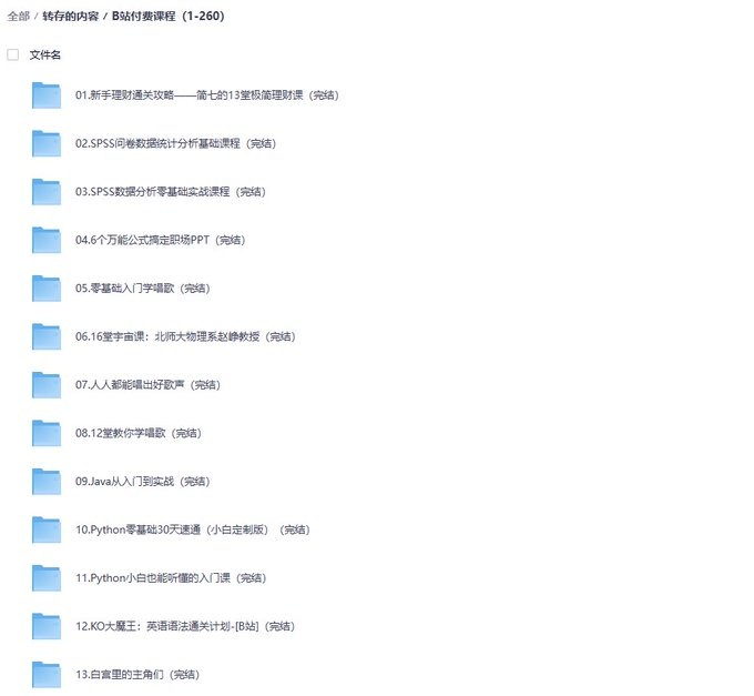 FLMdongtianfudi's tweet photo. 我用夸克网盘分享了「B站付费课程（1-260）」

https://t.co/kGAWpKfxTl https://t.co/eCbJiCKgdE