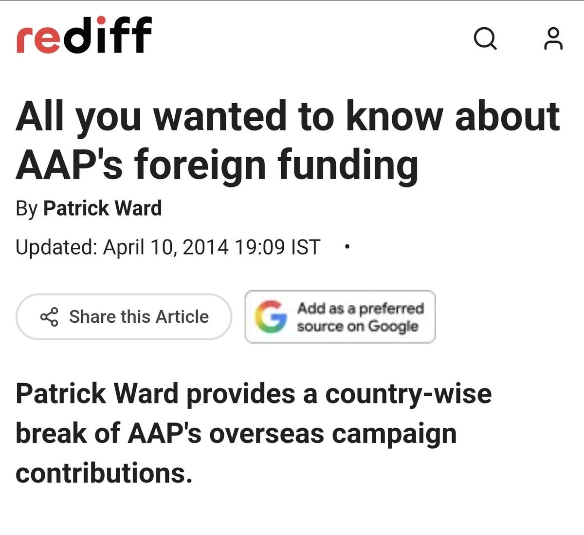 VijayGajeraO's tweet photo. 2. Raj(Rajesh) Redij Gill is the same person who managed foreign funding for the Aam Aadmi Party.

He has created an international fundraising network for Kejriwal’s AAP. https://t.co/KIX8XFkF8u
