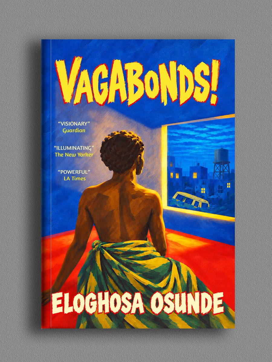 masobebooks's tweet photo. We are excited to announce the acquisition of Eloghosa Osunde’s debut novel―VAGABONDS

COVER REVEAL

Èkó, the spirit of Lagos, and his loyal minion Tatafo weave trouble through the streets of Lagos and through the lives of the ‘vagabonds’ powering modern Nigeria: the queer, https://t.co/xaeGvLMkI0