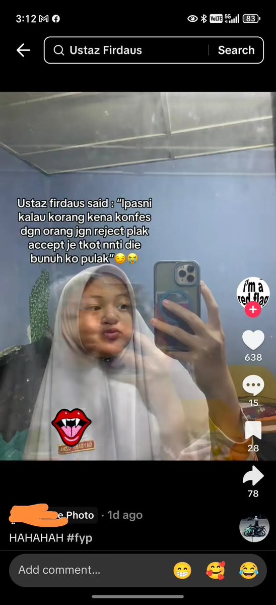 kamaghul's tweet photo. Apa punya trend budak sekarang buat ni. Kes tikam, bunuh pun kau sibuk nak buat content?? 😅 https://t.co/w63Qp6dGLI