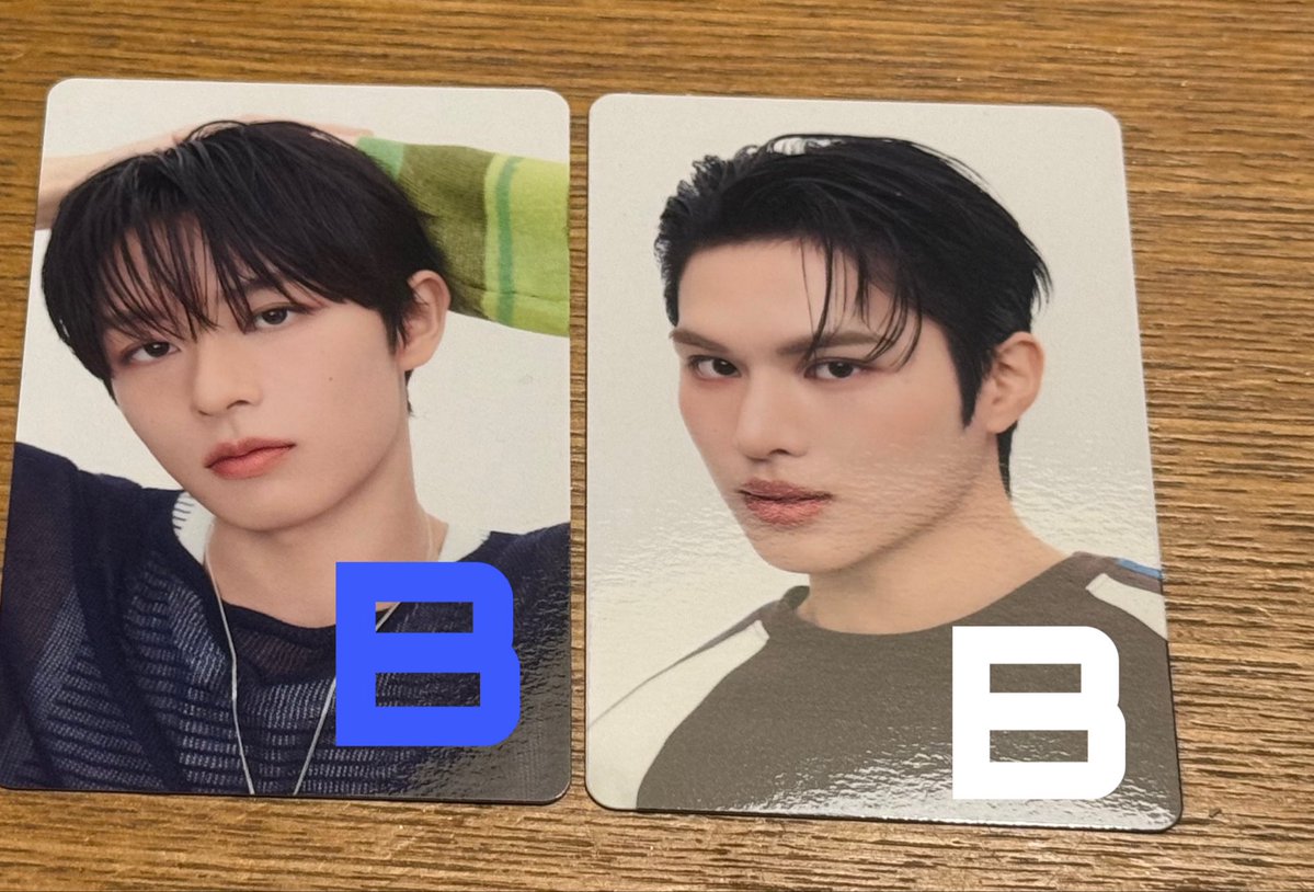 Mirae_NewWorld's tweet photo. KO1KEYZ トレカ 交換　初回B

譲　リョウガ　ユラ
求　同種シヨン　シンヘン

郵送にて交換希望です https://t.co/RblvFV2XuL