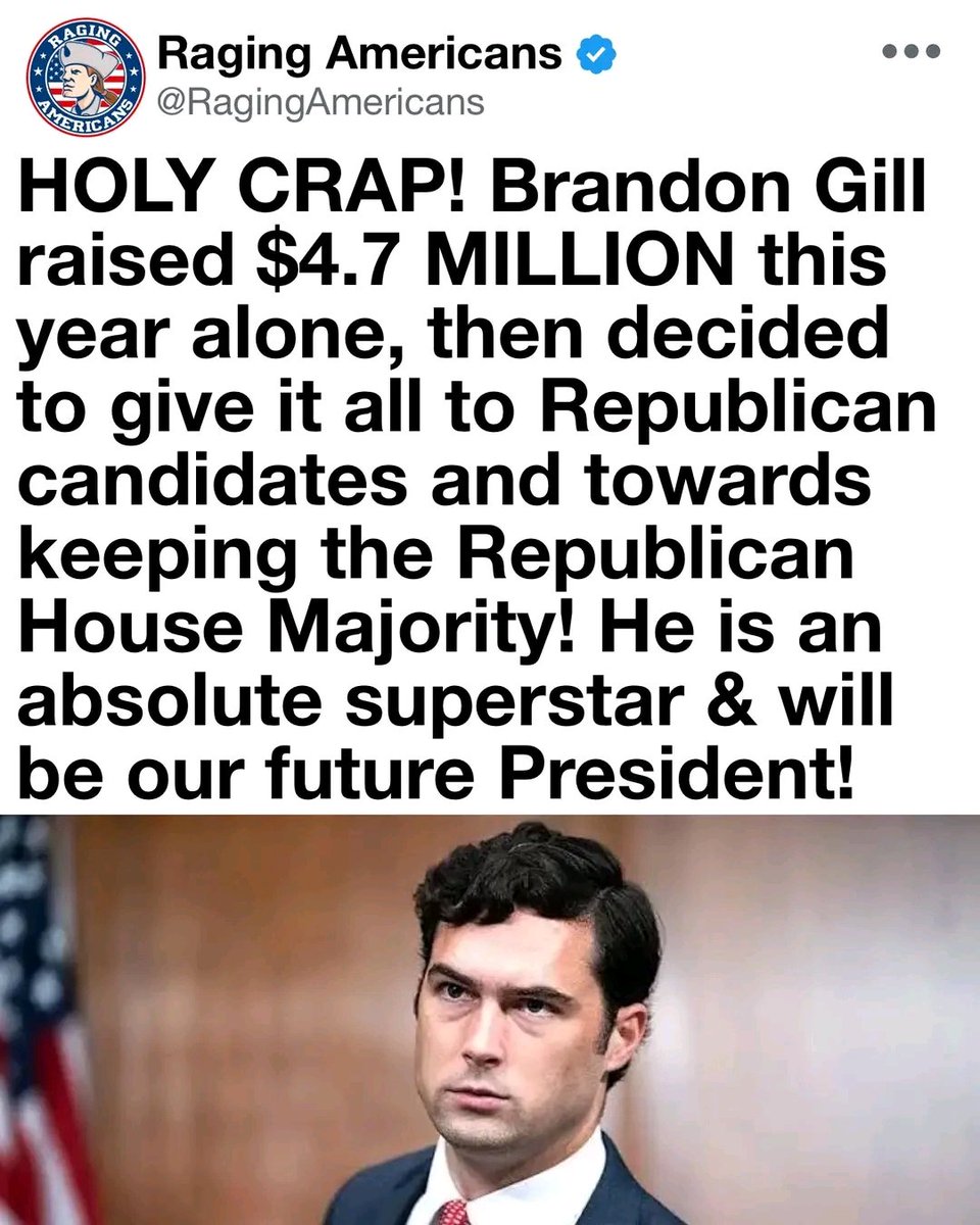 0MrlGibsonQ's tweet photo. The House majority is how Trump’s America First agenda survives. Borders, spending, and investigations all die if Democrats take the chamber. Gill just wrote a $4.7 million check to stop that.

Democrats fund their radicals through outside groups and dark money. https://t.co/37v0bfCRIj