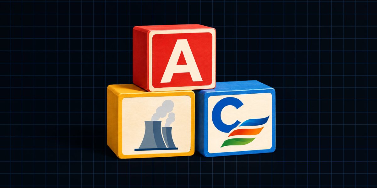 Reda_Farran's tweet photo. Google-parent Alphabet just signed a 20-year deal to secure 890 megawatts worth of nuclear power from Constellation Energy.

Constellation is the largest nuclear power operator in the US, with a big sideline in renewables and natural gas.

It’s also a “merchant generator”, selling electricity in competitive wholesale markets and to big customers through long-term contracts. 

And lately, its nuclear plants have become hot property.

See, data centers guzzle huge amounts of electricity, and tech firms don’t want those growing energy needs to derail their climate commitments.

Enter nuclear, which offers reliable power – around the clock – without carbon emissions.

This deal follows the multi-year agreements that Constellation has already inked with Microsoft, Meta, and Amazon.

👉 Takeaways

1️⃣ Nuclear’s having a moment.

Governments are also eyeing nuclear power – and not just for its climate cred. This year’s Middle East conflict has rattled oil and gas markets, sending countries scrambling for an energy supply less vulnerable to geopolitical shocks.

Uranium prices tend to be more stable than fossil fuels, thanks to long-term contracts and predictable demand. And if prices do swing, the fact that it’s only a fraction of a plant’s costs helps (the lion’s share comes from actually turning the metal into power).

Plus, uranium’s incredibly energy-dense, so countries can stockpile years’ worth in very little space. All of that makes nuclear a stable, domestic power source that’s less exposed to geopolitical shocks.

2️⃣ Betting on energy security.

I recognized how valuable Constellation’s nuclear fleet could be in the age of AI, so I added the stock to the @finimize portfolio back in January 2025 as part of my utilities strategy. It’s still a core holding – and this deal with Alphabet shows why.

I’d already built a portfolio targeting the nuclear industry beforehand, betting on its long-term growth possibilities. And despite nuclear stocks wobbling last month, I still see a bright future.

$CEG $GOOGL #Nuclear @ConstellationEG #AI