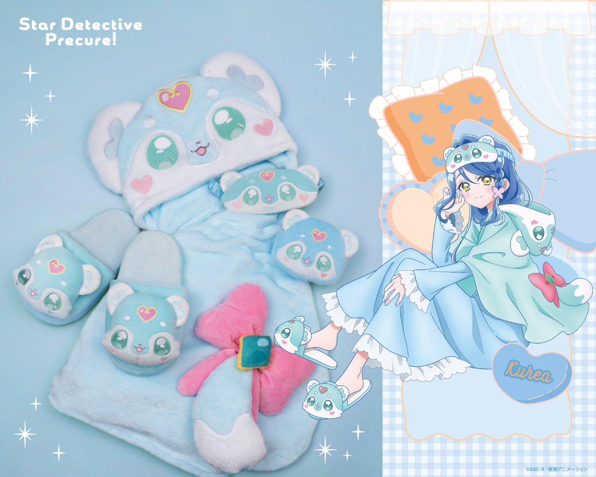 pps_as's tweet photo. 【新商品のお知らせ・プリティストアオンライン】

─── ✧─ ✧ ◦ ° ˚ ° ◦♡◦ ° ˚ ° ◦ ✧ ─✧───
『名探偵プリキュア！』より、
🫧ルームウェアシリーズ🫧がオンライン先行予約販売決定🤍🤍🤍
─── ✧─ ✧ ◦ ° ˚ ° ◦♡◦ ° ˚ ° ◦ ✧ ─✧───

💗取扱店舗
プリティストアオンライン：10月9日(金)13:00～予約販売開始

#たんプリ #プリキュア #プリティストア #プリティストアオンライン