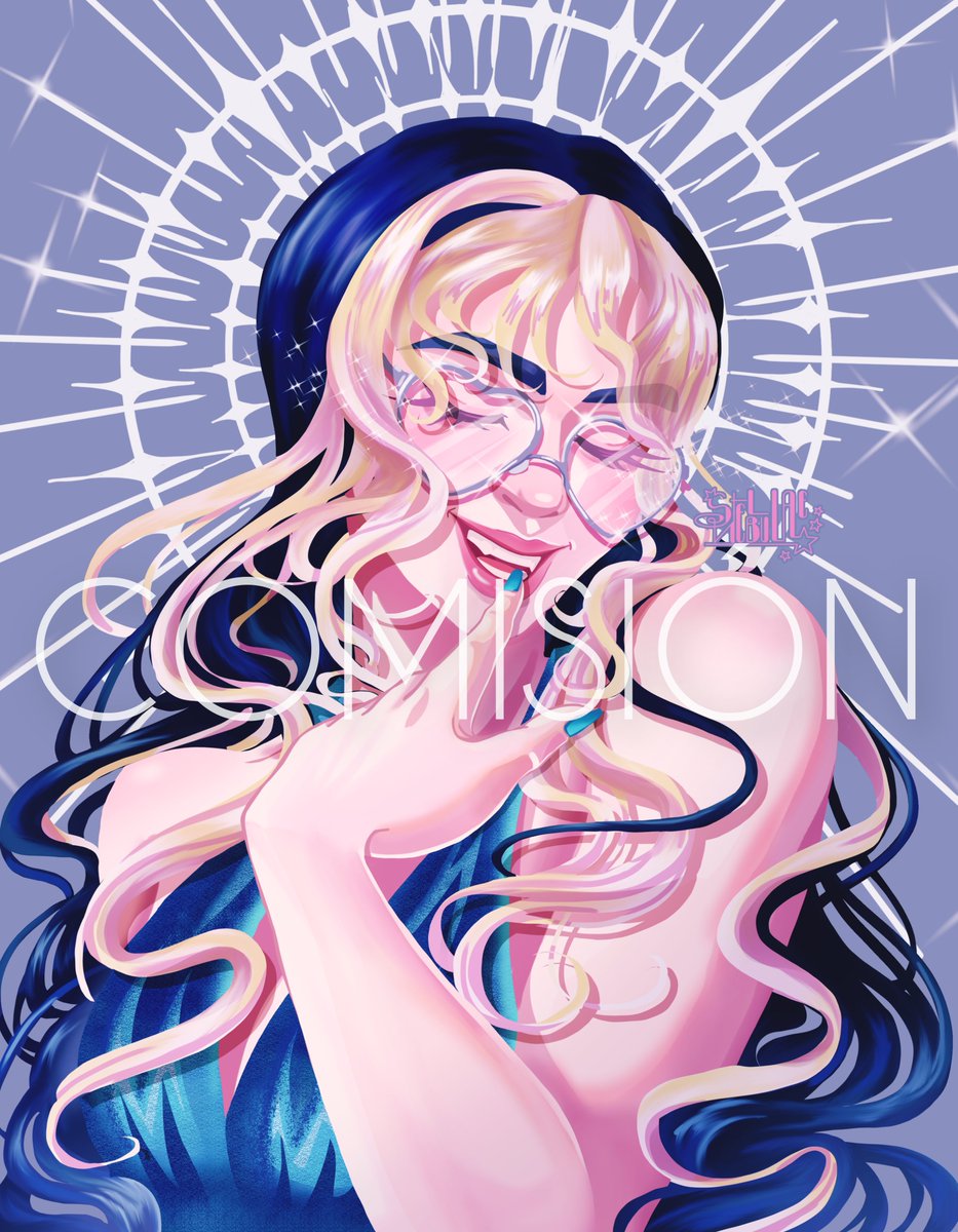 Stellae_Nebula's tweet photo. Comisiones 🩵🩷

#oc #originalcharacter #digitaldrawing #illustration #portrait https://t.co/AYMK36f5J4