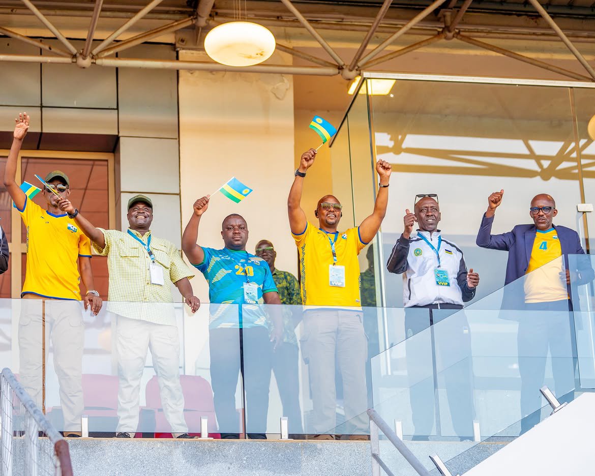 RwandaSport2day's tweet photo. Rwandans &amp; friends of Rwanda in Juba Show Strong Support for Amavubi U23

turned out in numbers to support Amavubi U23, proudly waving the national flag and standing behind their team. 🇷🇼❤️

A powerful display of unity and patriotism away from home. @gasa https://t.co/TiTDdeIKdr
