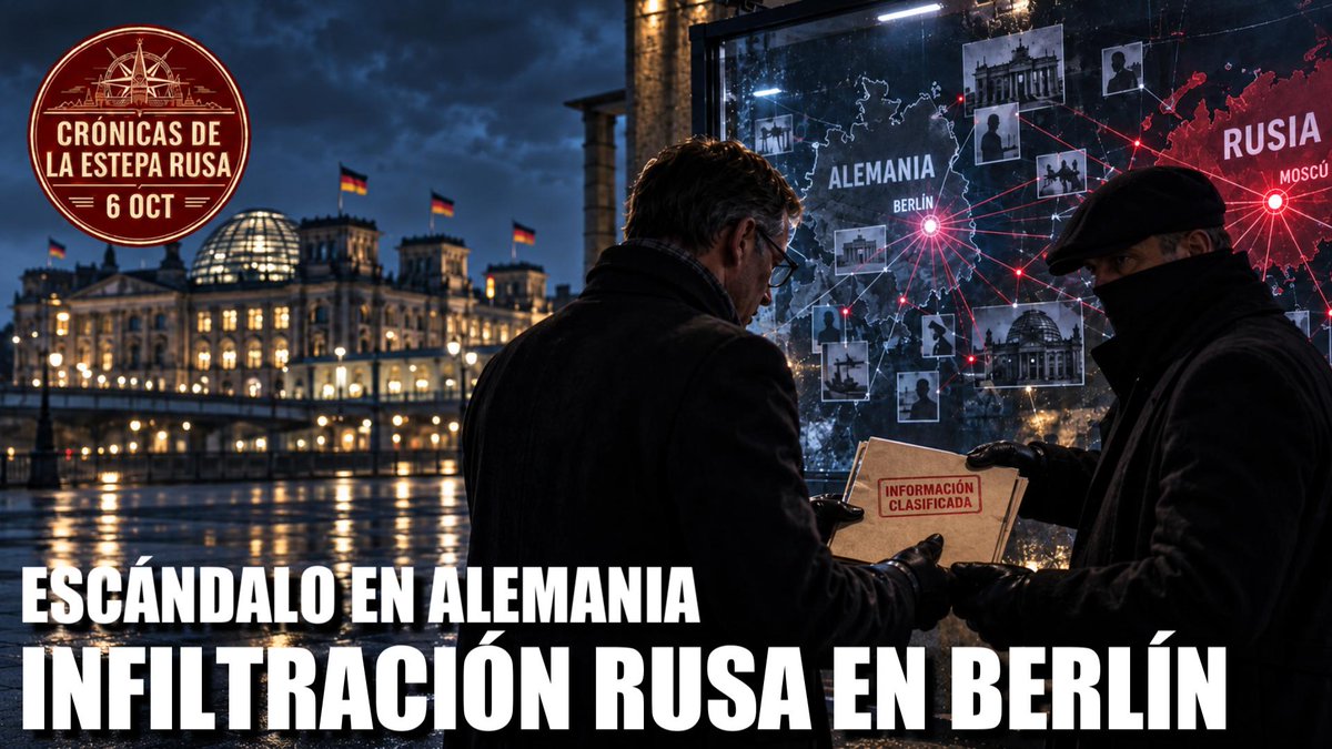EsteparioTotal's tweet photo. Buenos días. Hilo del día 1.687 de la guerra entre Rusia y Ucrania. Kiev resiste. Y un día más nos sorprende la infiltración de los rusos en los servicios secretos alemanes. https://t.co/2rVHgoJJYb Que no debería sorprendernos... ¡Retuitea, deja un comentario en el video! https://t.co/WEgxsCk1uB