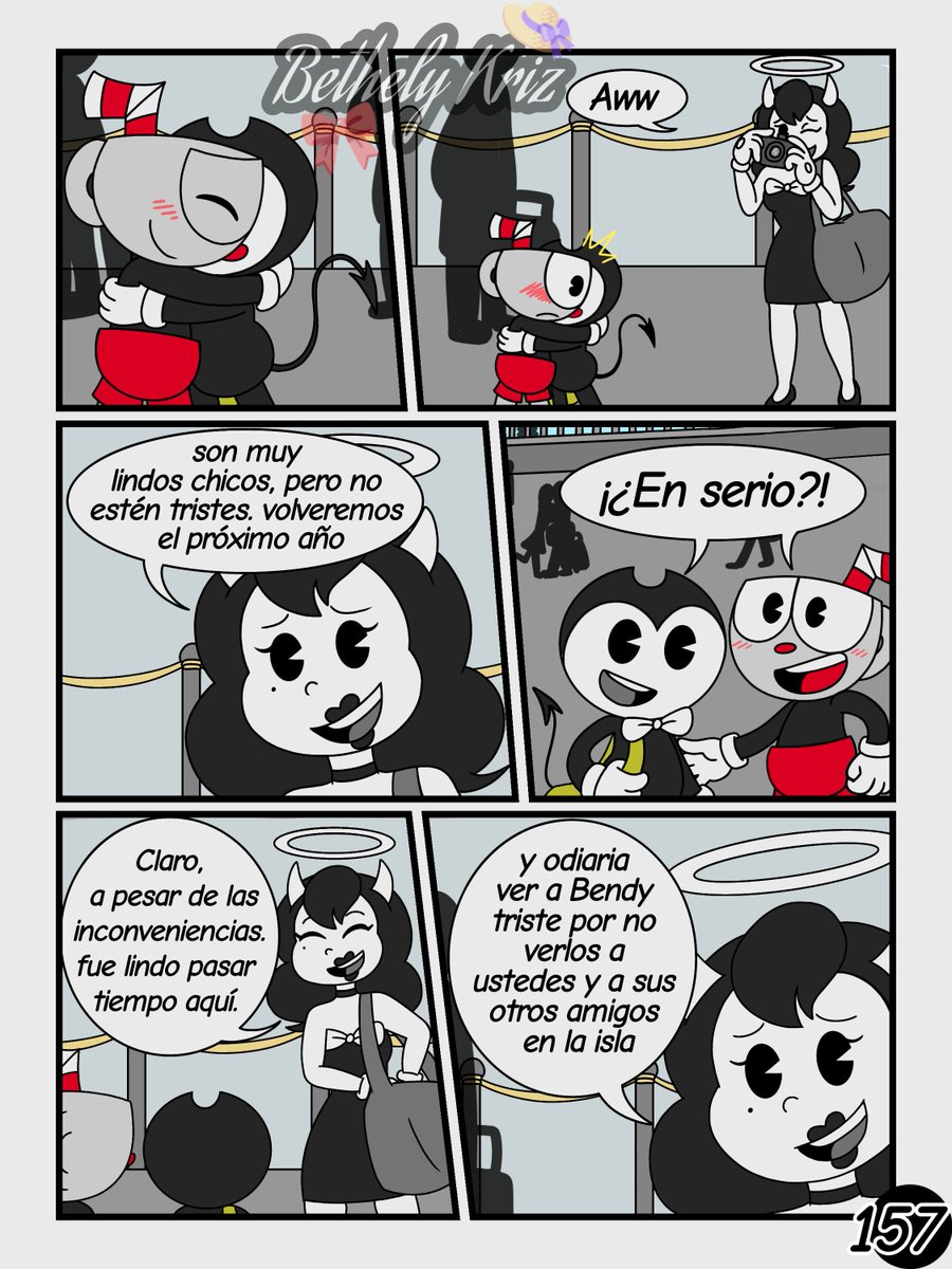 Bethely_kriz's tweet photo. "Un recorrido por Inkwell" FanComic 

Páginas 157-160 

FIN

#cuphead #bendy #bendyxcuphead #cupheadxbendy #cendy #bendystraw https://t.co/hijZY8XndO