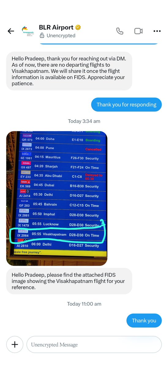 PradeepAskForU's tweet photo. Problem Solved 👍 thank you Banglore Airport @BLRAirport 
https://t.co/TYfwXRyffM

@flyVizag @VizagMail 
@VizagPanda @Karthikuuu @ravitejak07 
@vizagweatherma9 @vizagforever @Vskpism 
@VSKPJn https://t.co/SuRkEOXKZa