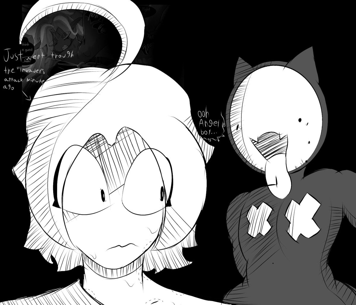Another_randomg's tweet photo. The Prince can't catch a fucking break

Quick sketch with these oc's by @Star_man000 i love the elf idiot so much https://t.co/5XJPiBMBiq