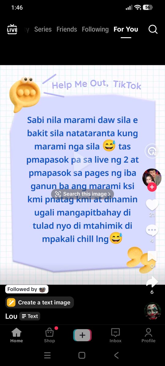 jerjoyable's tweet photo. ander one na BAR delulu fanatic 🤭 matatapang lang sa mga ganyan at pa Victim lang alam. Haggang jan na lang sila https://t.co/GJd4NMMDTC