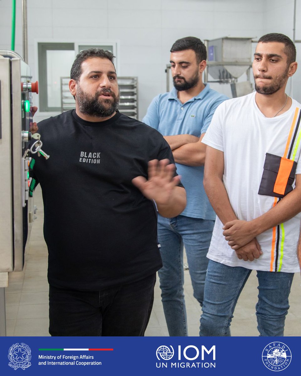 FondationSafadi's tweet photo. Highlights from the Plant Operator training in Tripoli and Bekaa designed to enhance readiness for employment in Lebanon and beyond. Delivered by Al Safadi Foundation in collaboration with @IOMLebanon’s Abeona Project. Supported by @ItalyMFA_int. https://t.co/u0y7ZY5FxS