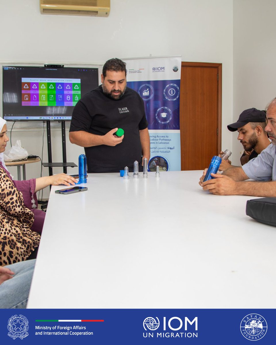 FondationSafadi's tweet photo. Highlights from the Plant Operator training in Tripoli and Bekaa designed to enhance readiness for employment in Lebanon and beyond. Delivered by Al Safadi Foundation in collaboration with @IOMLebanon’s Abeona Project. Supported by @ItalyMFA_int. https://t.co/u0y7ZY5FxS