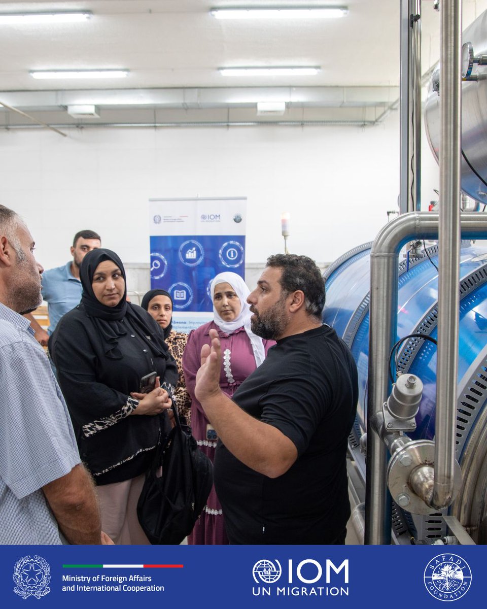 FondationSafadi's tweet photo. Highlights from the Plant Operator training in Tripoli and Bekaa designed to enhance readiness for employment in Lebanon and beyond. Delivered by Al Safadi Foundation in collaboration with @IOMLebanon’s Abeona Project. Supported by @ItalyMFA_int. https://t.co/u0y7ZY5FxS