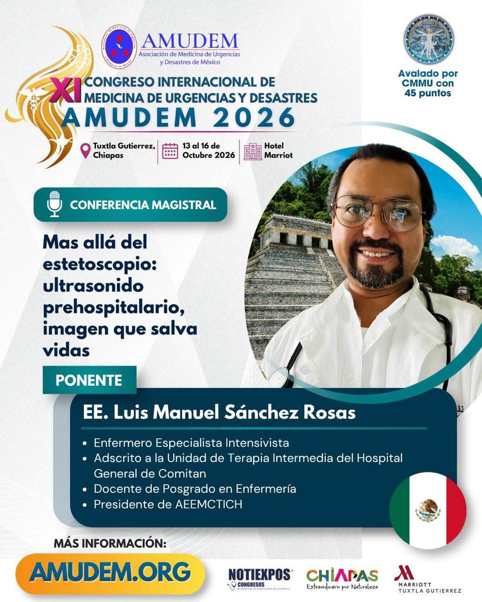 amudem's tweet photo. 🔹 La precisión comienza con una imagen.

#AMUDEM2026 #Ultrasonido #POCUS #BLUE #FATE #FALLS #MedicinaDeUrgencias #CriticalCare https://t.co/CRNij1nFbV