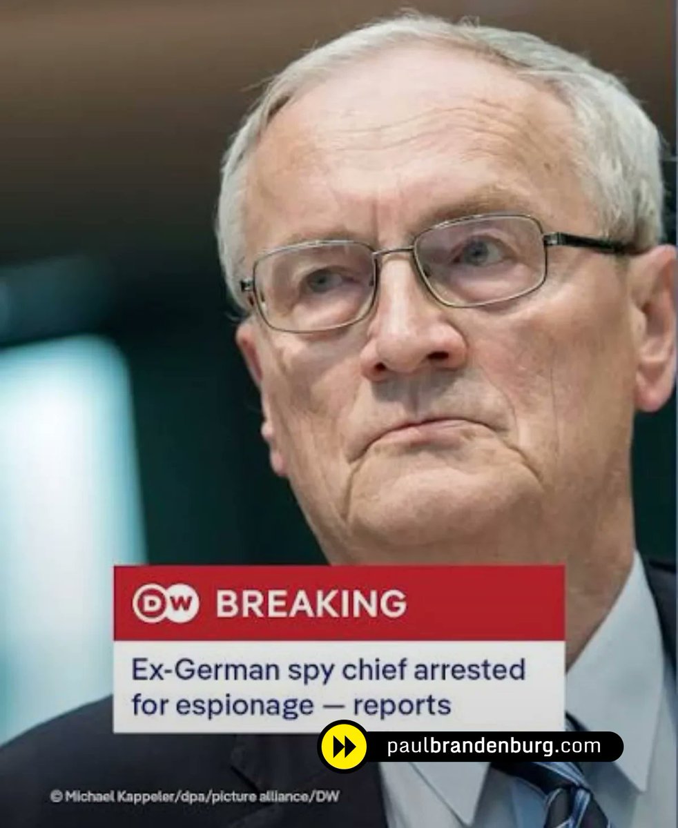docbrandenburg's tweet photo. August Hanning könnte im Gefängnis sterben

Denn falls er wieder raus käme, dürfte der Ex-Chefspion Dinge berichten, die das schwankende Verbrecherregime Deutschlands noch weiter schwächen. „Praktischerweise“ ist er 80 Jahre alt und krank.

Hanning hat ähnlich früh wie Ex-Verfassungsschutz-Chef Hans-Georg Maaßen die Umvolkungspolitik, die Kriegstreiberei und Tyrannei der Regime seit Angela Merkel kritisiert. Anders als @HGMaassen war Hanning dabei deutlich weniger öffentlich und direkt. Gewiss steht sein Name auf der gleichen Liste, wie der von August Hanning. Wenn wir dieses Regime nicht stoppen, wird es auch in seiner Beseitigung von Oppositionellen immer brutaler und immer offener werden. Deutschland 2026 ist ein Terrorstaat.