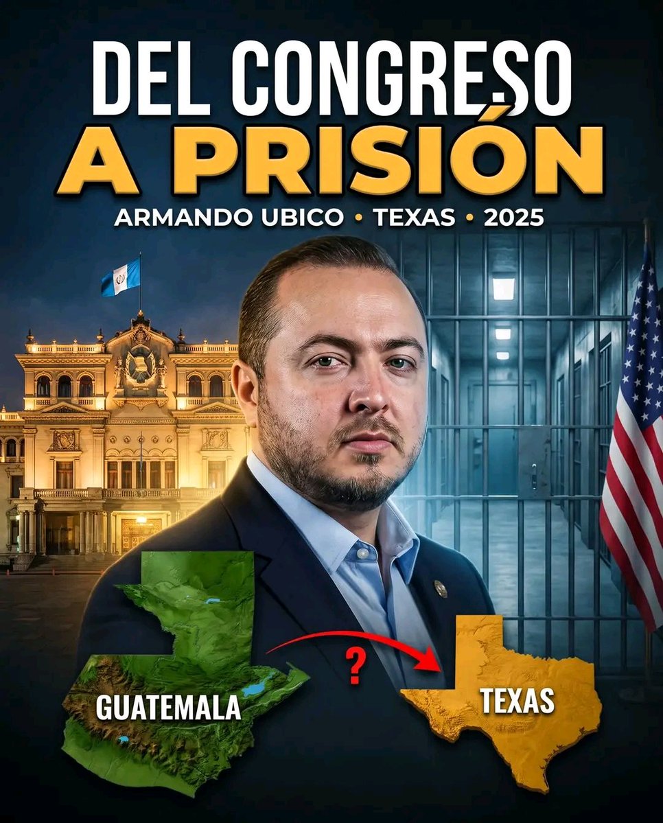 Herman5818Pb's tweet photo. 🚨🇬🇹 DEL CONGRESO… A PRISIÓN EN ESTADOS UNIDOS. 🇺🇸

📅 11 DE FEBRERO DE 2025.

El exdiputado guatemalteco José Armando Ubico Aguilar fue condenado en Texas a 18 años de prisión.

Había presidido la Comisión de Defensa Nacional del Congreso.

⚠️ Pero terminó admitiendo su participación en una conspiración de narcotráfico.

🤯 ¿CÓMO PASÓ DE LEGISLAR EN GUATEMALA A SER CONDENADO EN ESTADOS UNIDOS?

Ubico fue diputado entre 2016 y 2024.

Entre 2018 y 2023 presidió la comisión encargada de asuntos de defensa nacional. 🏛️

Mientras ocupaba una posición de poder, facilitó operaciones vinculadas al tráfico de cocaína.

📂 Según la información presentada ante el tribunal, transmitió información relacionada con drogas y entregó dinero estadounidense a otro funcionario guatemalteco por encargo de un narcotraficante internacional.

Aquellas acciones permitieron el paso seguro de al menos:

🚨 450 KILOGRAMOS DE COCAÍNA.

La droga transitaba por Guatemala para su distribución en Estados Unidos.

📅 En marzo de 2021, un gran jurado federal de Texas lo acusó.

En mayo de 2024 llegó a Estados Unidos y se declaró culpable.

⚖️ La sentencia llegó en febrero de 2025:

🔒 216 meses de prisión.

Es decir, 18 años.

La precisión importa:

📜 FUE CONDENADO POR SU PARTICIPACIÓN EN UNA CONSPIRACIÓN INTERNACIONAL DE NARCOTRÁFICO.

El caso pasó de una acusación a una declaración de culpabilidad y una sentencia federal.

🇬🇹 Había ocupado una curul y presidido una comisión de defensa.

🇺🇸 Terminó respondiendo ante un tribunal por facilitar el paso de droga destinada a otro país.

👇 ¿Conocías este caso?

¿Qué controles deberían impedir que alguien use su posición política para facilitar las operaciones del narcotráfico?

Fuente: Departamento de Justicia de Estados Unidos, comunicado del 18 de febrero de 2025.