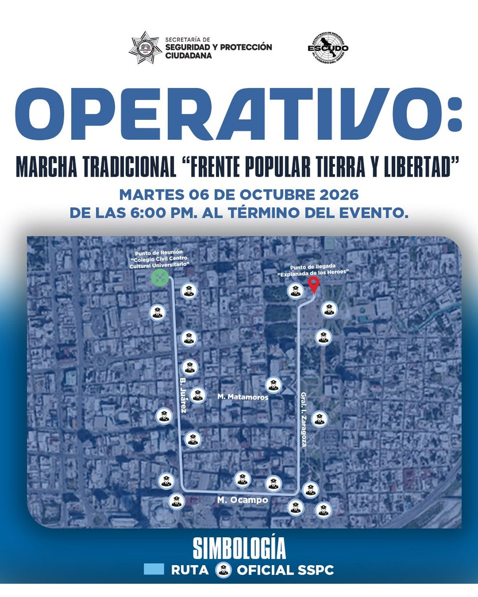 efecto_noticias's tweet photo. 🔴Cierres #viales hoy martes por marcha para conmemorar el 2 de octubre
@mtygob 
🌐https://t.co/UukBMSLsT4 https://t.co/RDLFAh8mUO