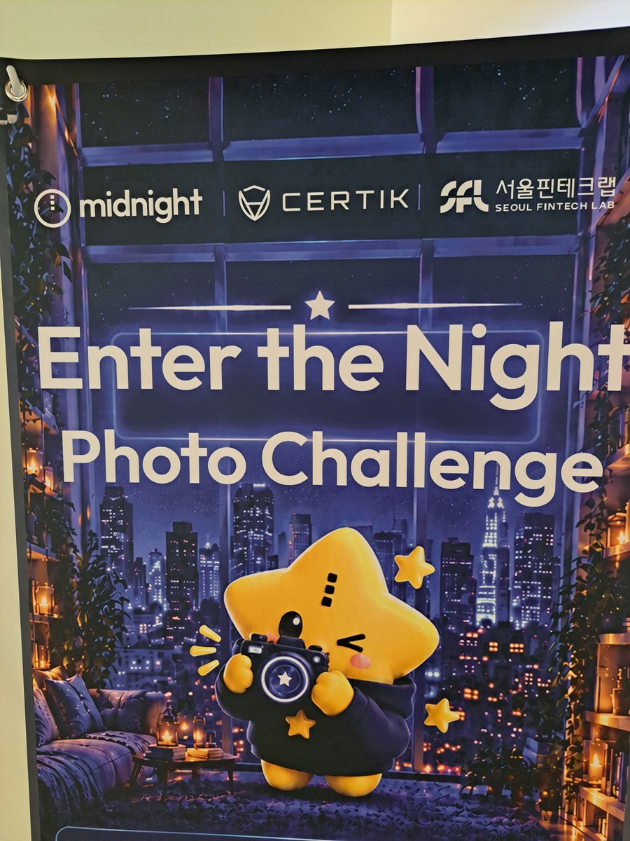 junsu04's tweet photo. Midnight Korea Hackathon 2026 
사람들이 많아서 조금 옆에서 찍었어요
@MidnightNtwrk @midnightfdn @Midnight_kor
#EntertheNight https://t.co/7f3afTJWgF