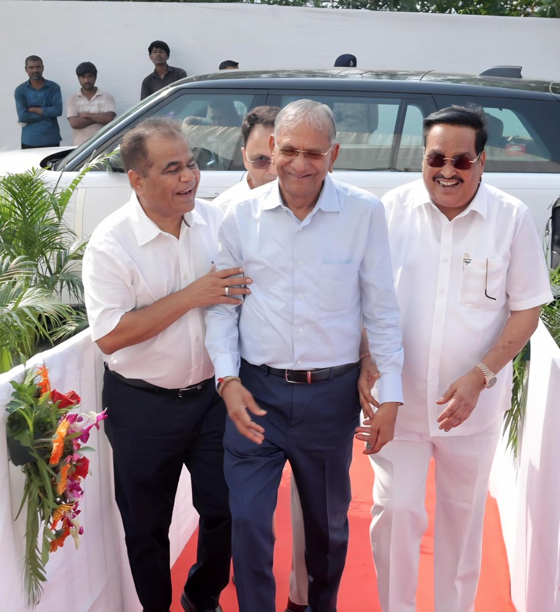 GovindLDholakia's tweet photo. Heartfelt congratulations to Hon. Prime Minister Shri @narendramodi ji on completing 25 years of dedicated public service to the nation.

Today, I had the opportunity to be present at the Seva Jyoti Kalash Yatra, marking 25 years of our Hon. Prime Minister Shri Narendra Modi ji’s journey in public service. It was meaningful to be there along with Shri @CRPaatil ji, Hon. Union Minister of Jal Shakti, and several other dignitaries. It was also a privilege to be part of an occasion that brought together so many people around the spirit of seva and the journey of our nation.

One thought that stayed with me from the occasion was that “Janta Janardan is a form of Ishwar (God).”

I have always believed that whatever we receive in life is not only for ourselves. Our time, our knowledge, our abilities, whatever God has given us, should be used in some way for the good of others.

Another thought that stayed with me was the importance of learning from every experience. I have always felt that life is our biggest teacher. Sometimes success teaches us, sometimes difficulties teach us. The important thing is to remain a student.

The vision of #ViksitBharat @2047 was also an important part of the occasion, along with a very simple thought, “We will do it.” These words reminded me of a thought that has guided me through my own journey: “I am Nothing But I Can Do Anything.”

For me, both thoughts carry a simple belief: never underestimate what is possible when there is faith, determination and the willingness to work. One is a thought about what we can achieve as a nation, and the other has been a reminder to me personally throughout my life.

I was born in a small village in Gujarat. Whatever I have been able to do in my life has come from the blessings of God, the values given by my family, and the support and trust of many people around me.

That is why, when we speak about #ViksitBharat, I feel this belief has to become a collective one. A country does not move forward because of the efforts of a few. Every citizen has a role to play.

We may not all do the same work, but if each of us does our work honestly, keeps learning, and thinks beyond ourselves, that contribution matters. In our own way, that too is seva.

I pray that God gives us the strength to keep learning, keep serving, and keep doing whatever is in our hands for our country.

We will do it. And each one of us has a part to play in making it happen.

Jai Hind.
Jai Bharat 

#SevaJyotiKalashYatra #NationBuilding #25YearsOfSeva