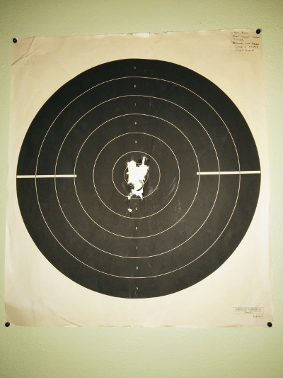 massiveeating's tweet photo. I didn't miss. Two clips, 7 yards out. Every shot - bullseye. https://t.co/LIKb8PESYN