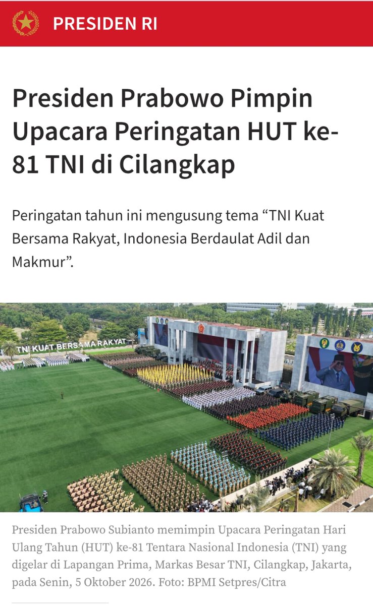 faizfahriiii's tweet photo. Tentara Nasional Indonesia memahami, tantangan negara tak hanya soal militer. Ekonomi, sosial, iklim, semua memerlukan penanganan cepat dan pas.  Adaptif Hadapi Tantangan https://t.co/7CysIuZv5S