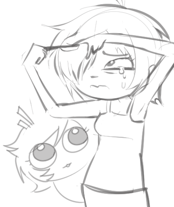 Soycat14's tweet photo. wanting to cut my bangs they look weird https://t.co/NH8vTQaNn2