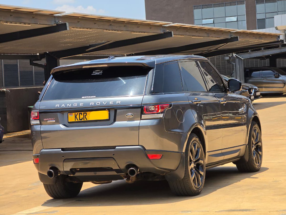 JaMtoka's tweet photo. - 2015 Range Rover Sport HSE Dynamic 🇬🇧 (L494)
- KSh5.5 Million
- Fuel Tank: 105L
- 4-6km/litre
- Mileage: 129,321km
- Location: Nairobi 🇰🇪
- +254733665551 (WhatsApp)

- 5.0-litre Supercharged V8 Petrol (AJ-V8)
- 517bhp @ 6000-6500 rpm
- 625Nm @ 2500-5500 rpm
- 8 Speed AT with Paddle Shifters and CommandShift (ZF 8HP)
- Permanent 4WD with 2-Speed Transfer Case, Electronic Centre Differential and Terrain Response 2 System

- 9 Airbags
- Adaptive Bi-Xenon Headlights with DRLs and High Beam Assist
- Adaptive Cruise Control
- Blind Spot Monitoring
- Electronic Air Suspension
- Dynamic Stability Control
- Forward Collision Alert
- Rear Cross Traffic Alert
- Roll Stability Control

- 8" Touchscreen Display
- Automatic Dual-Zone Climate Control
- 4X USB-A Ports
- 2X 12V Sockets
- 19 Speaker Meridian Signature Sound System
- 825W

- Alloy Rims
- Fog Lights
- Oxford Leather Seats
- Panoramic Sunroof
- Power Tailgate
- Wing Mirror Blinkers