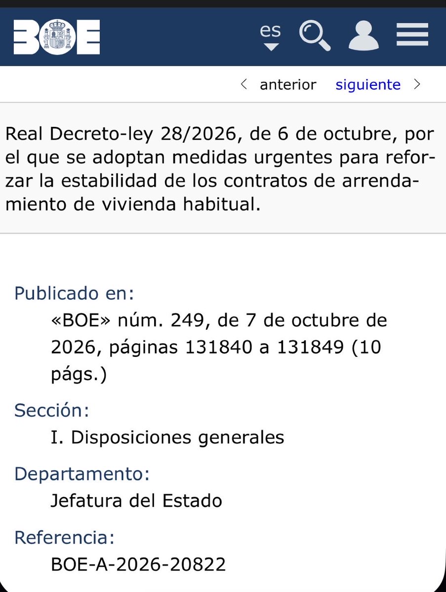 VickyRosell's tweet photo. Buenos días ☀️ 
Ya tenemos en el BOE los dos decretos: RDL 28/2026 y 29/2026

Pasen y lean: 👇🏾
https://t.co/3eiYAYPcEv

https://t.co/AdSWGo6mxU https://t.co/hqs3wYttPc