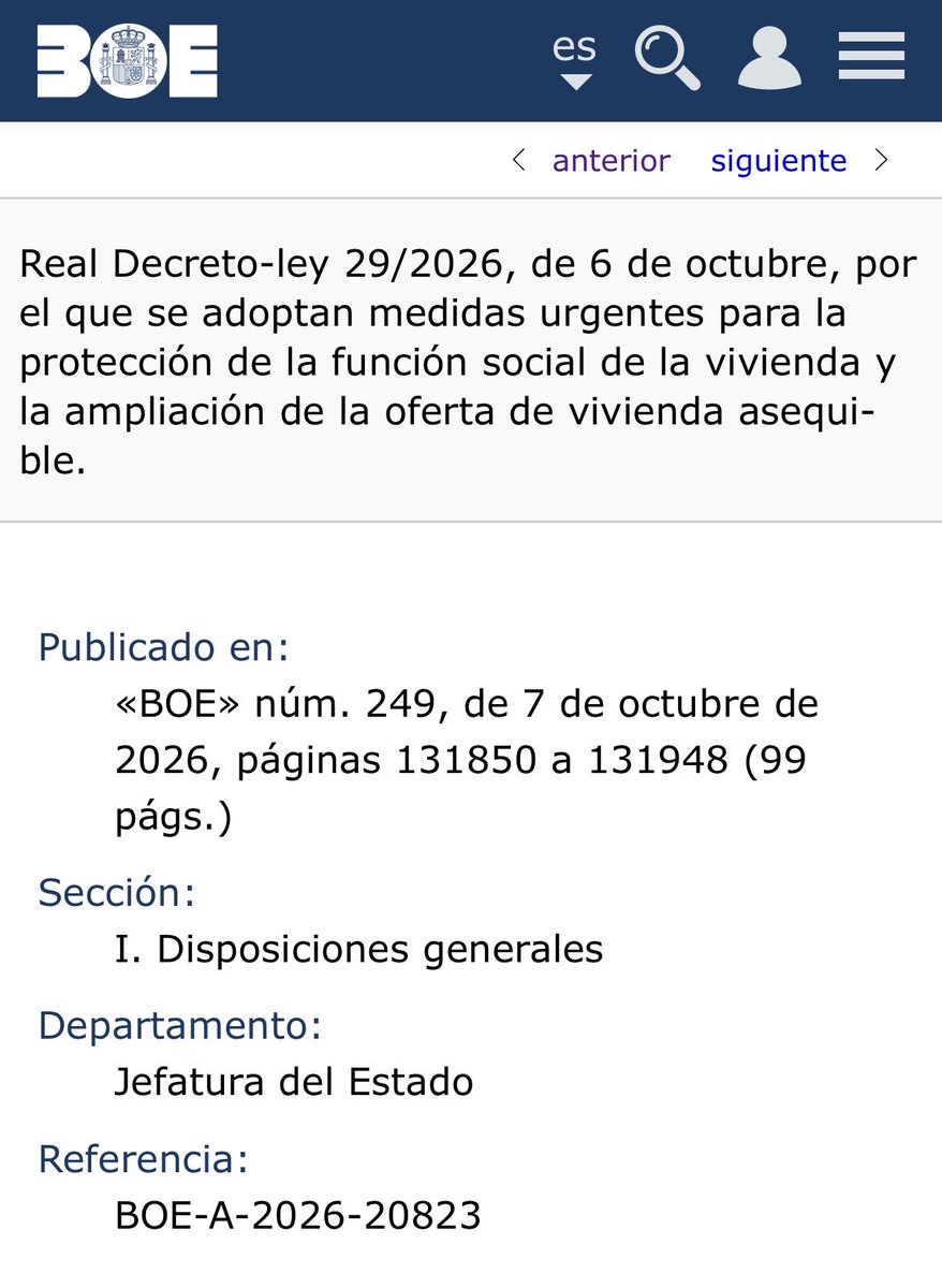 VickyRosell's tweet photo. Buenos días ☀️ 
Ya tenemos en el BOE los dos decretos: RDL 28/2026 y 29/2026

Pasen y lean: 👇🏾
https://t.co/3eiYAYPcEv

https://t.co/AdSWGo6mxU https://t.co/hqs3wYttPc