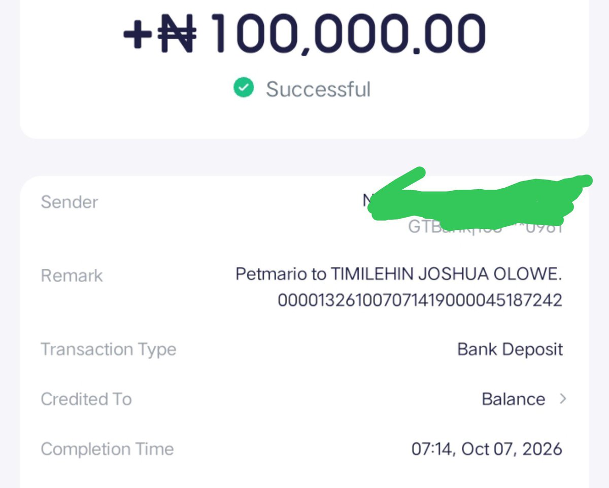Aduurah's tweet photo. We have 100k to share courtesy of my Boss

 @petmario_ 

I believe you know what to do!! 
Thank you 

It's going to be a random picking as I can't pick everyone.

Goodluck. https://t.co/ct7qgFY78F