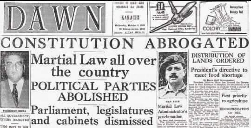 Real_MZubair's tweet photo. 68 years ago this day, the first of the many interventions. https://t.co/avk08jAQz0