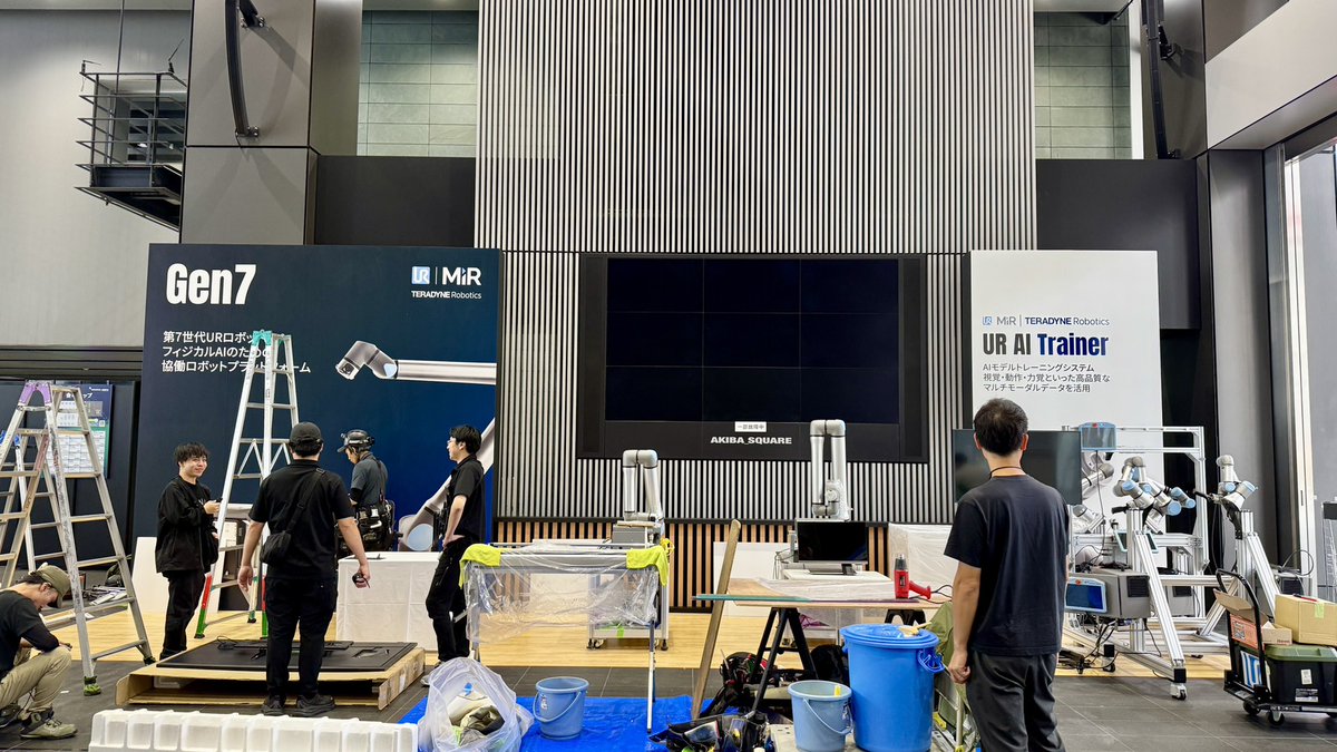 hios_official's tweet photo. いよいよ明日から!🤖
「UR協働ロボットフェア2026」にハイオスも参加します。
会場では、協働ロボットによるねじ締め自動化の実機デモをご紹介。
お越しの際はぜひハイオスブース No.8へ!
#ユニバーサルロボット #HIOS #ハイオス #電動ドライバー #協働ロボット #ねじ締め自動化 https://t.co/DX5FXsQEi3