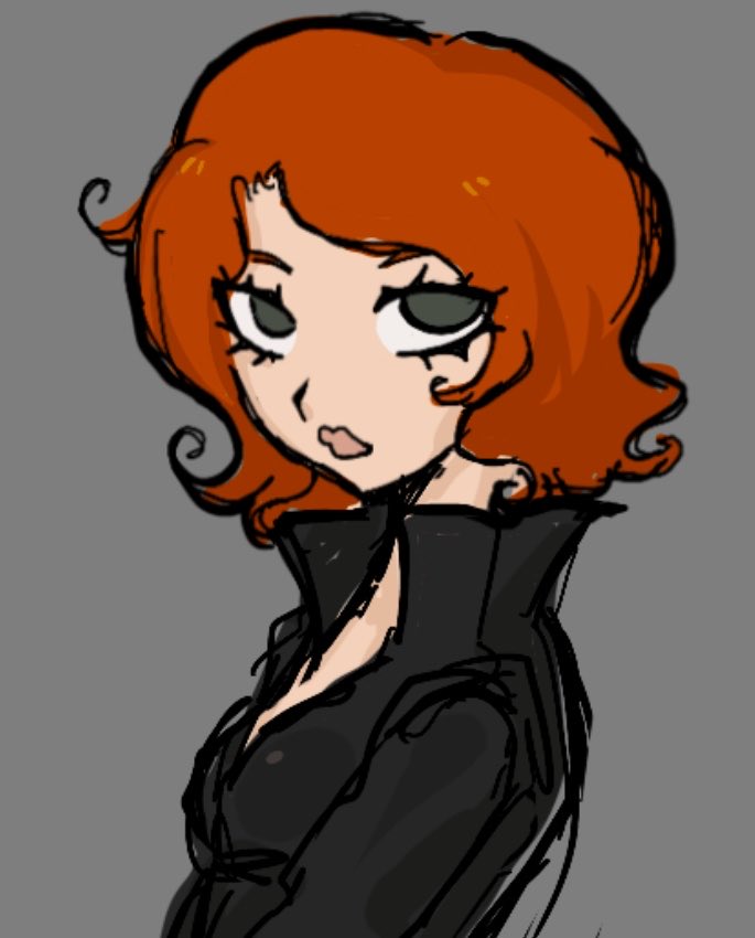 6nrRo's tweet photo. black widow….. I’m a little shy https://t.co/wjJA8nhNHQ